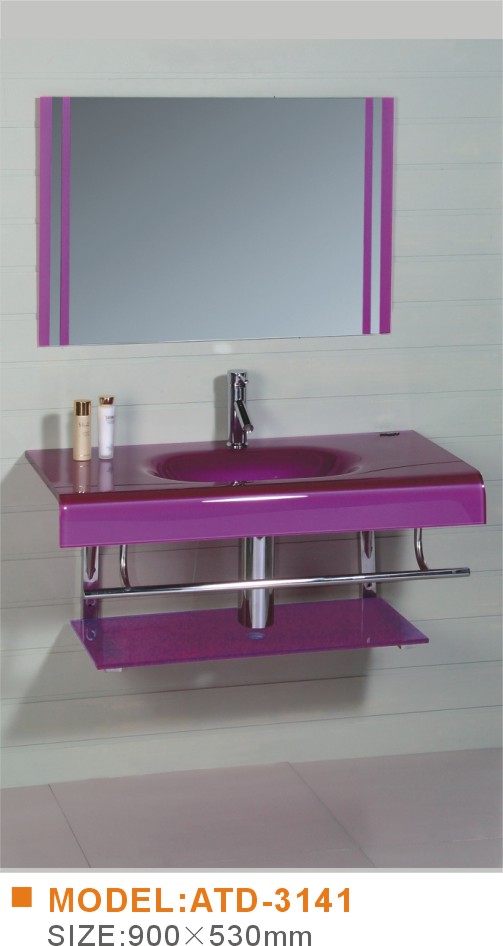 glass wash basin