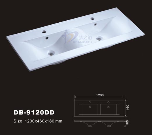 Double Bathroom Sink,Double Sink,Double Basin