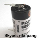 FANSO Primary Lithium  Battery ER14250 1/2AA 3.6V