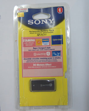 SONY FC11 fc10 Digital Camera Battery