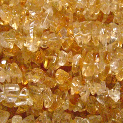 gembead,citrine,chips 5-8mm