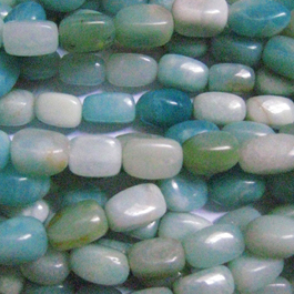 gembead,amazonite,nuggets 10x14mm,16-inch strand