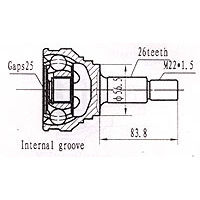 Audi Constant Velocity Joint 