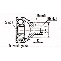 Audi Constant Velocity Joint