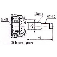 Chrysler Constant Velocity Joint