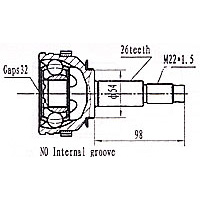 Chrysler Constant Velocity Joint