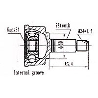 Honda Constant Velocity Joint