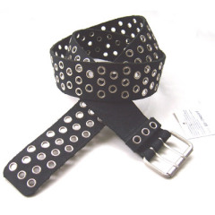 Perforated Leather Belt