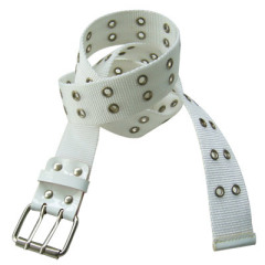 White Webbing Belt