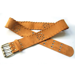 Soft Grain Leather Belt