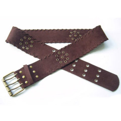 Perforated Leather Belt