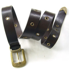 Mens Black Leather Belt