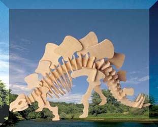 3D Wooden Puzzle-Dinosaurs