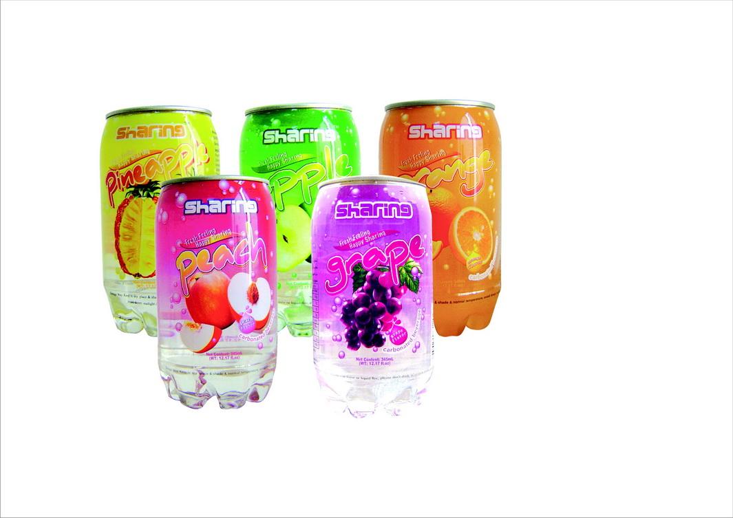 fruit flavor carbonated sofe drink 