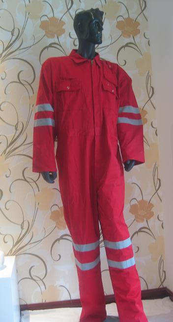 100% cotton flame-retardant coverall