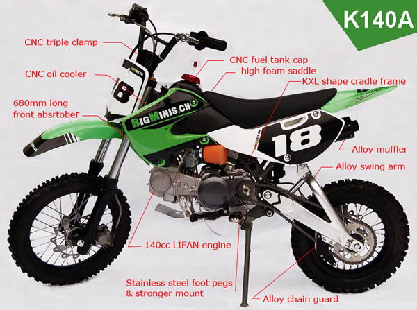 Dirt bike K140A