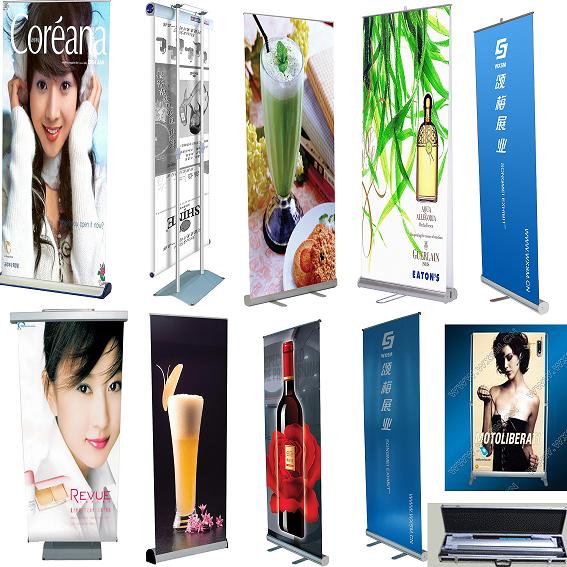 roll up banner stand +print 