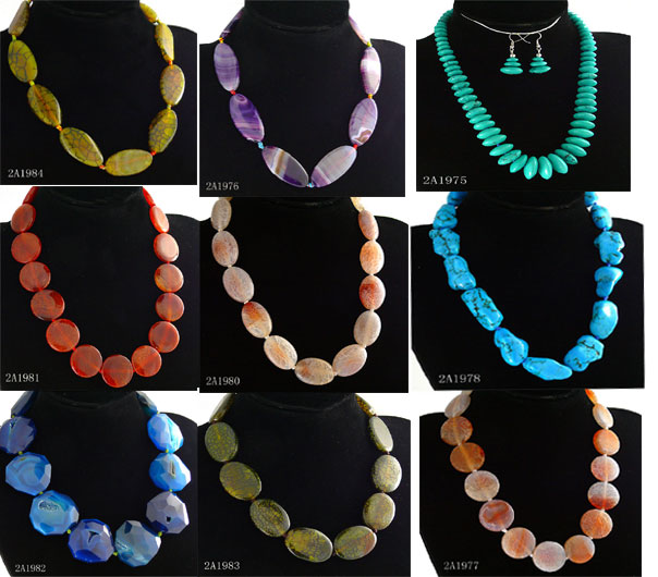 gemstone necklace