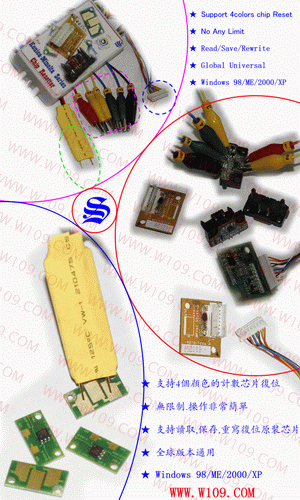 Konica-Minolta toner chip Resetter