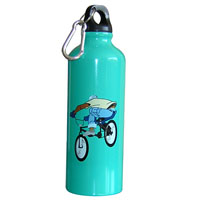 aluminium sports water bottle