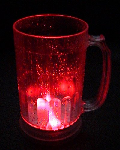 LED flash cup