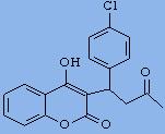 3-(1-(4-chloorfenyl)-3-oxo-butyl)-4-hydroxy-cumari