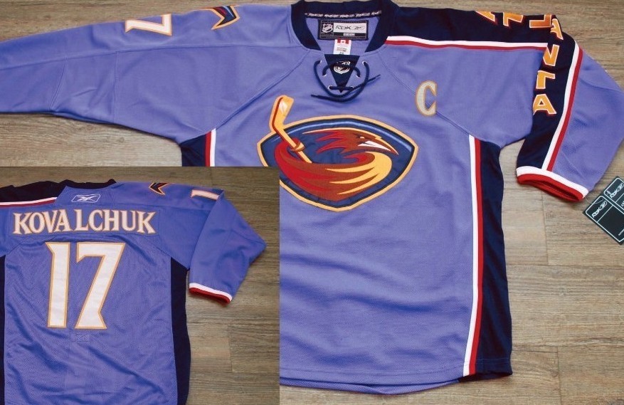 #17 BLUE KOVALCHUK thrashers 