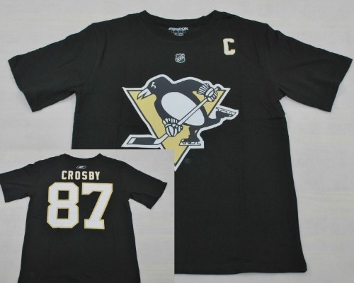 Pittsburgh Penguins jersey#87 BLACK CROSBY PENGUIN