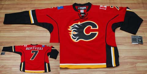 #7 BERTUZZI RED CALGARY FLAMES