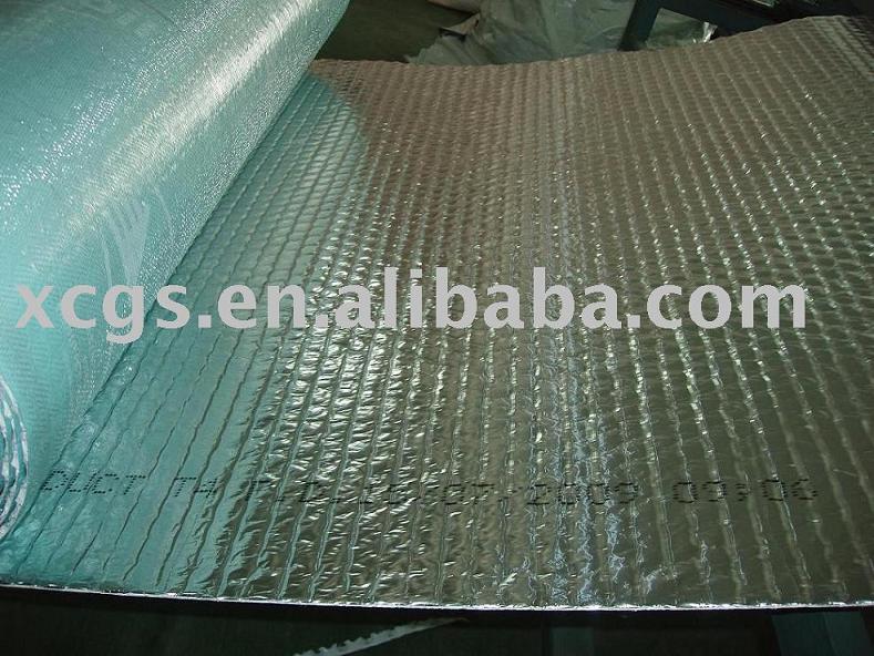 Radiant bubble foil insulation 