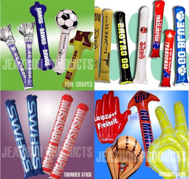 Thunder Stick,ThunderStix,Inflatable Stick.