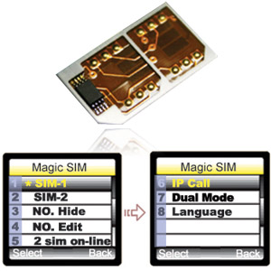  Bonee 16th Double Mode Invisible Dual Sim