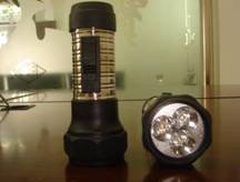 LED stainless steel plastics Flashlight