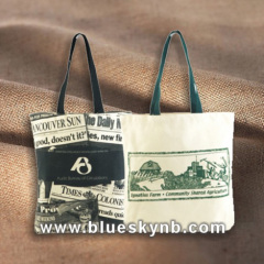 Cotton Canvas Shopping Bag