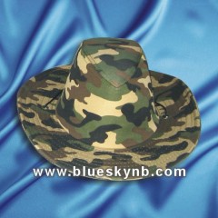 Retro Army Camo Cowboy Hat