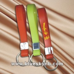 Silicone Key Chain Bracelet