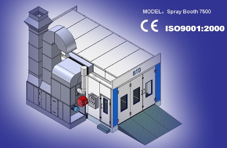 Spray Booth (BTD 7500) 