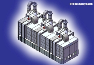 Bus Spray Booth (BTD 22-60-A) 