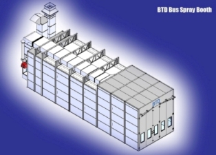 Truck Spray Booth (BTD-15-50-C) 