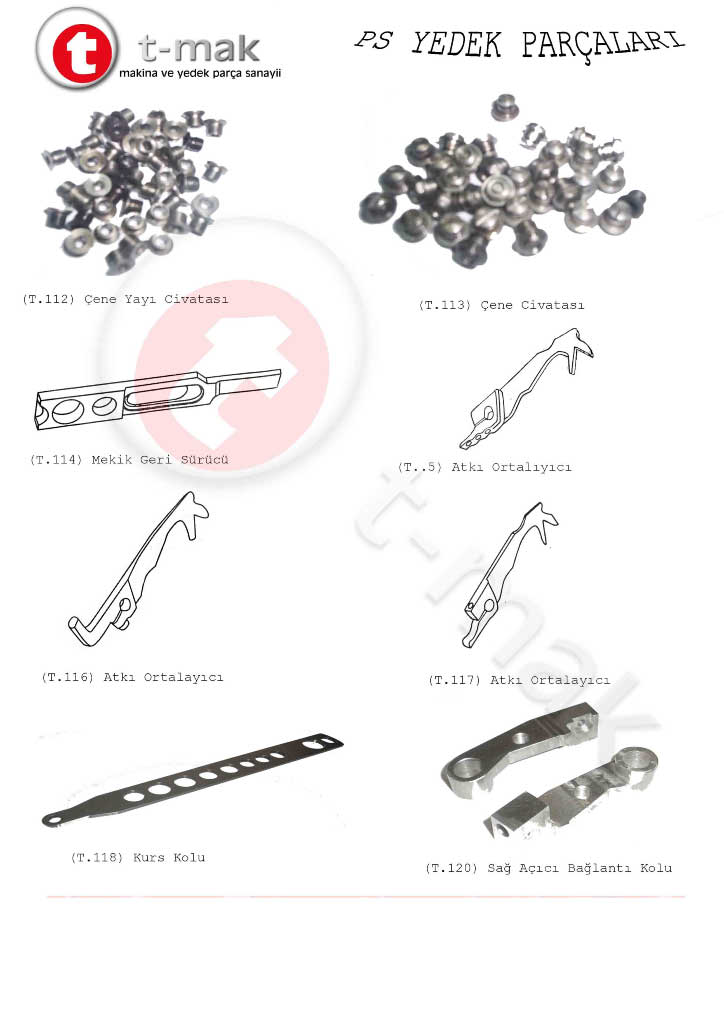 SULZER PS SPARE PARTS