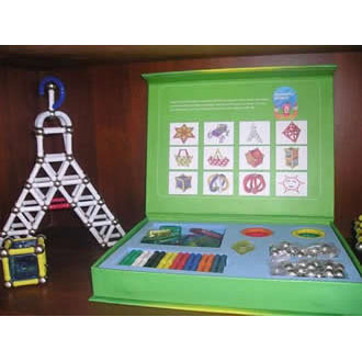 Magnets Smart Learning Toys, Sticks and Steel ball and Panels