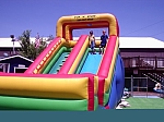 inflatable slide