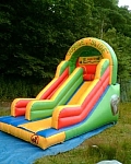 inflatable slide