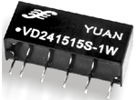 VDS-1W (dual twin output, 3000v iso)DC-DC CONVERTE