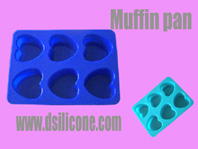 silicone bakeware--muffin pan