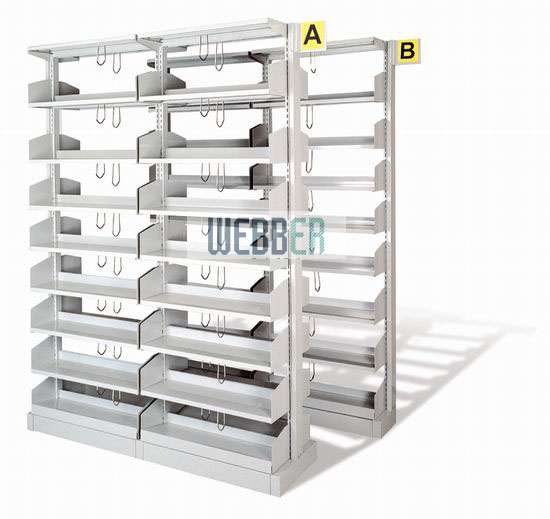 Library book rack