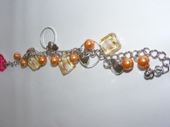 glass beads bracelet