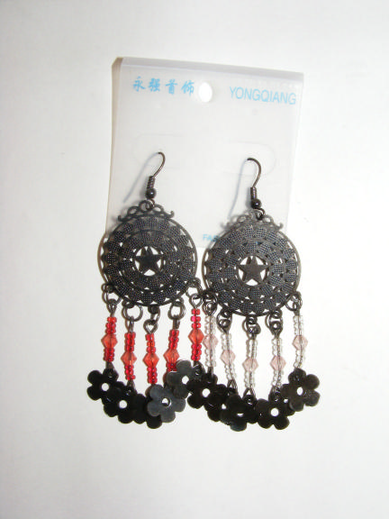 alloy earring