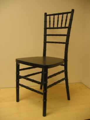 Black Knock Down Chiavari Ballroom Chair