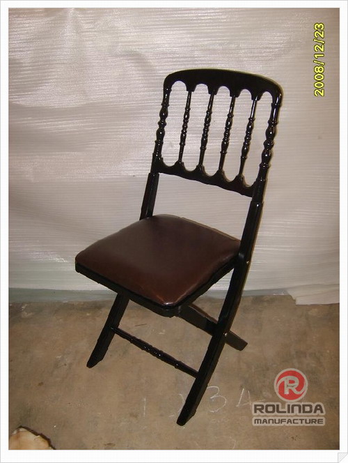 Black Folding Chiavari Chair